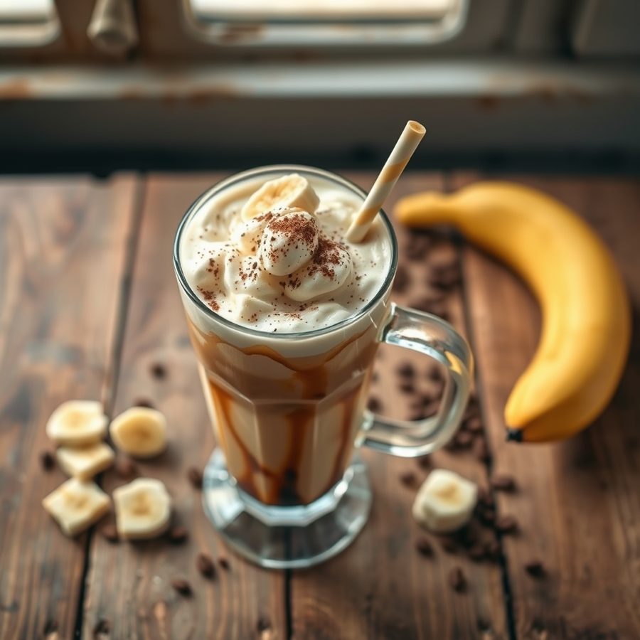 Banana Coffee Frappe