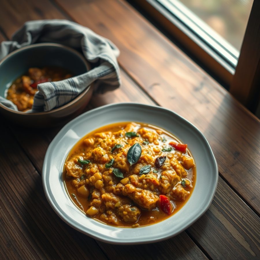 Basin Ki Kadi (Sindhi Chickpea Flour Curry)