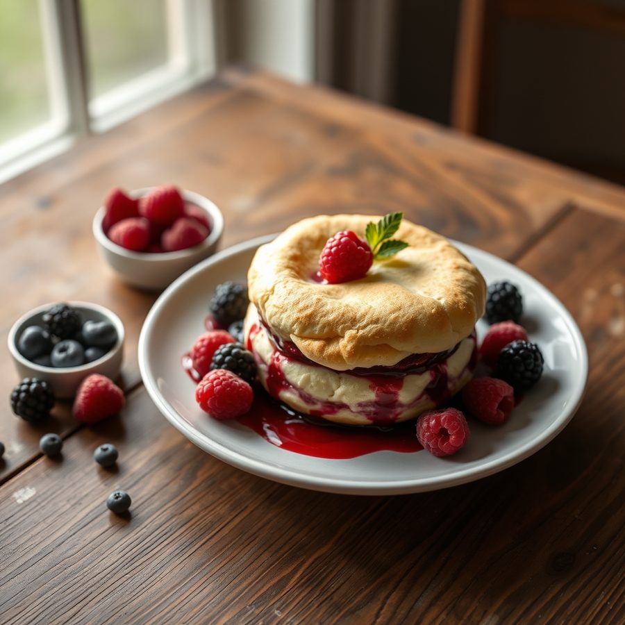 Bumbleberry Souffle