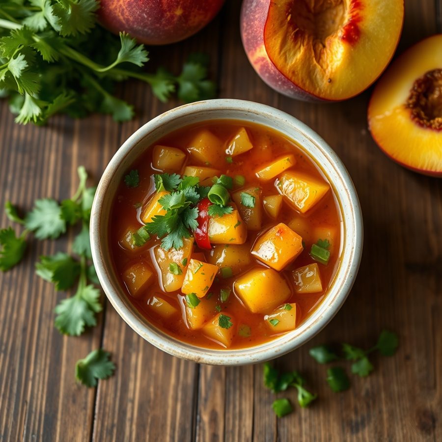 California Fusion Peach Salsa