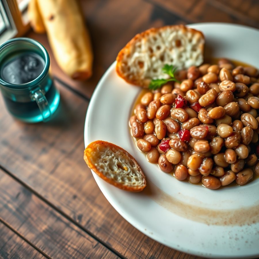 Central Texan Pinto Beans