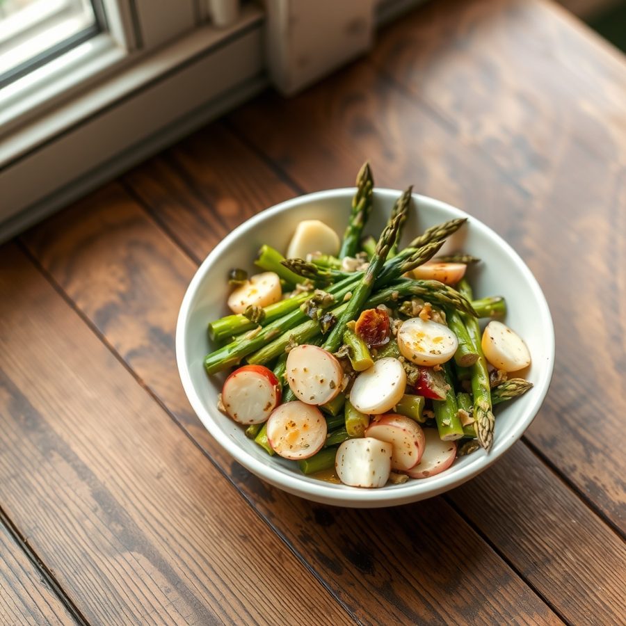 Chargrilled Asparagus Salad