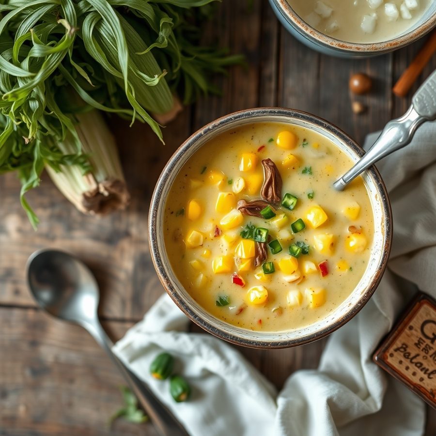 Corn and Kelp Chowder