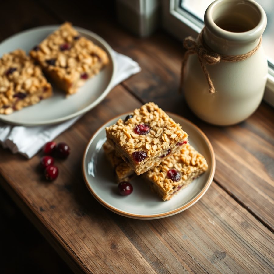Cranberry Orange Squares
