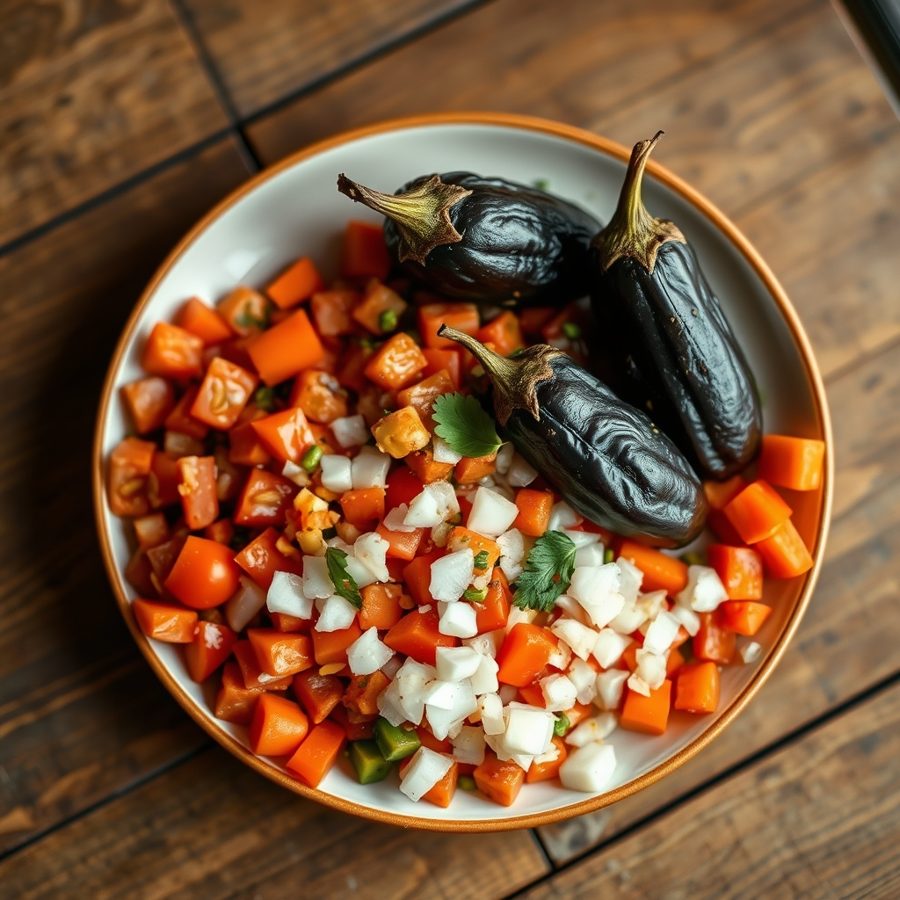 Entula (Ugandan Eggplant Stew)