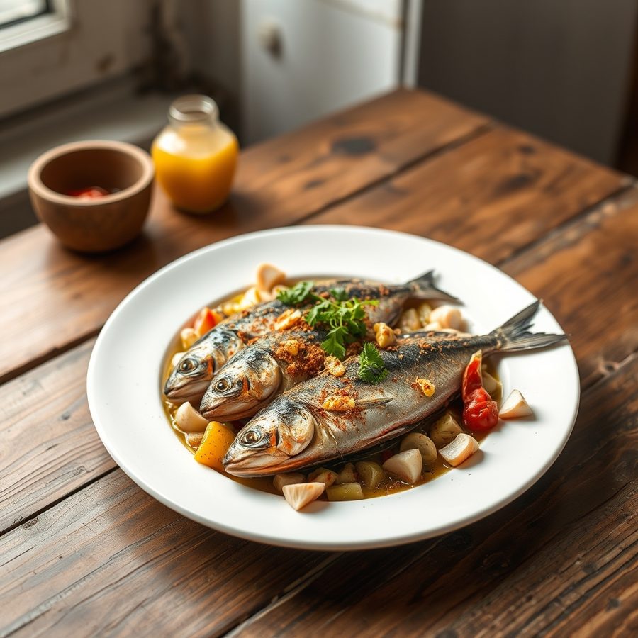 Firire (Senegalese Fried Fish with Sauce)