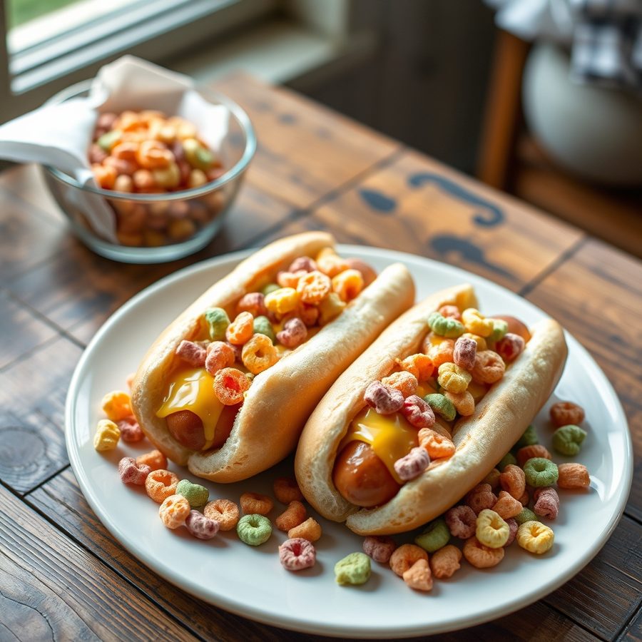 Fruity Cheese Dogs