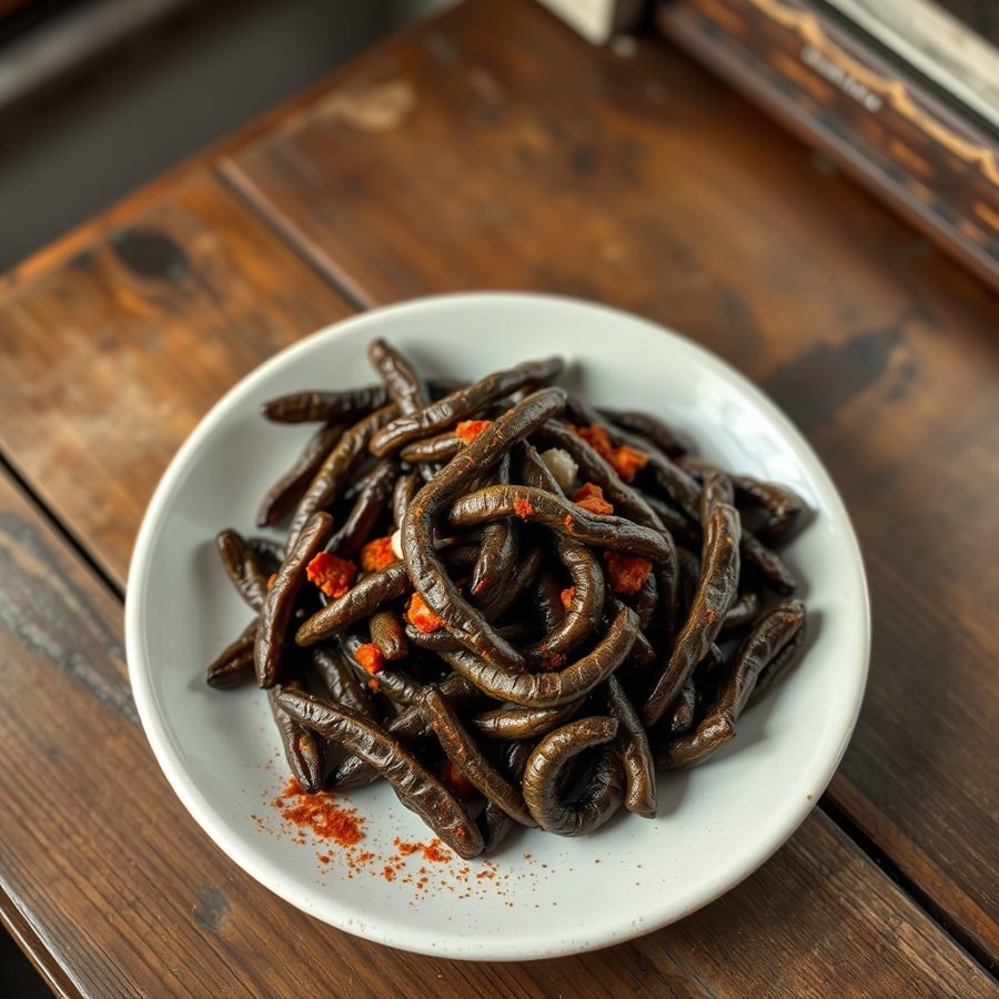 Ifinkubala (Zambian Fried Caterpillars)