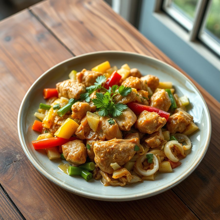Igisafuliya (Rwandan Chicken Stew)