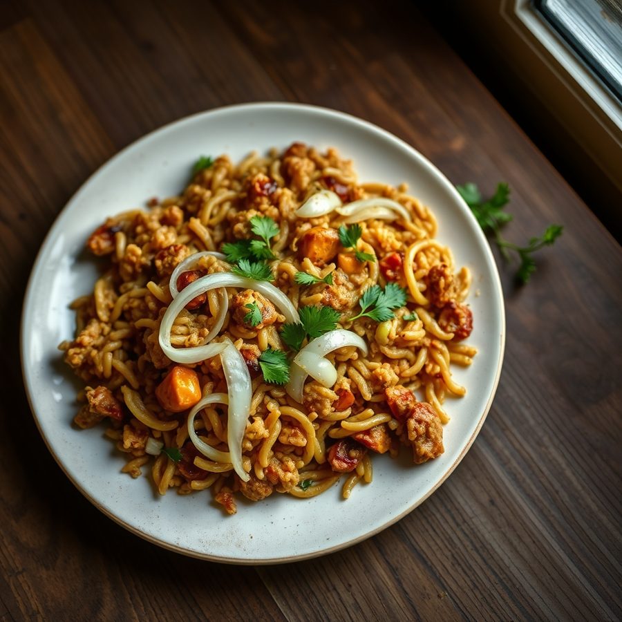 Inguday Tibs (Ethiopian Mushroom Stir-Fry)