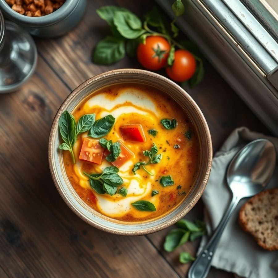 Italian Tricolor Soup (Soup alla Nazionale)