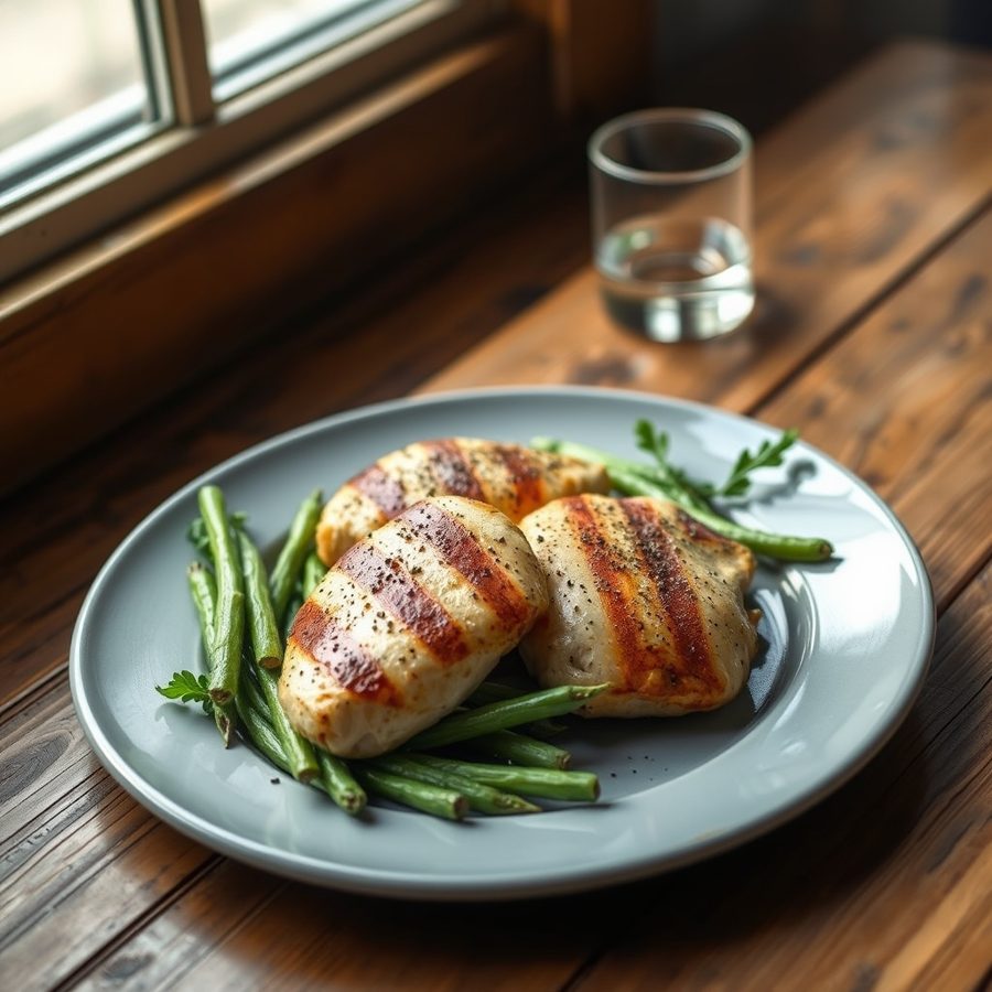 Maple Planked Chicken Breasts