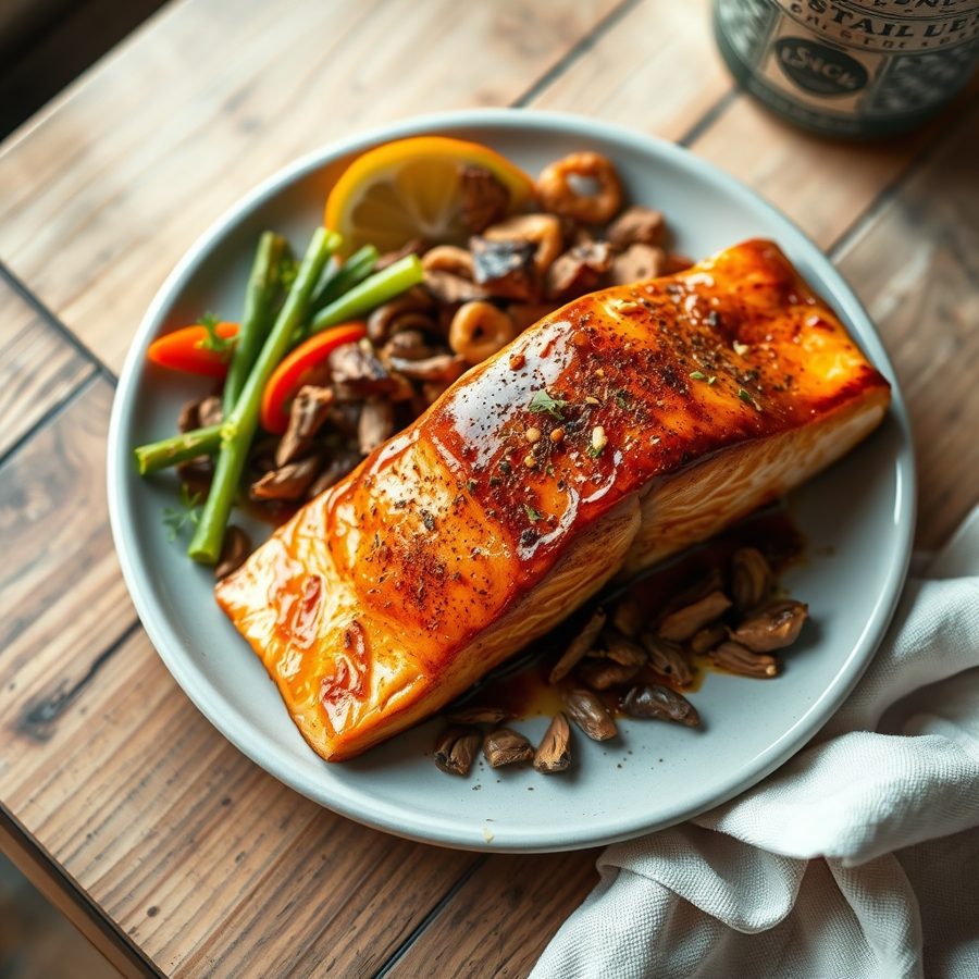 Mesquite BBQ Salmon