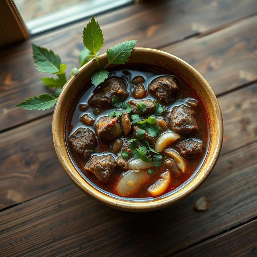 Miyan Gyada (Nigerian Groundnut Soup)