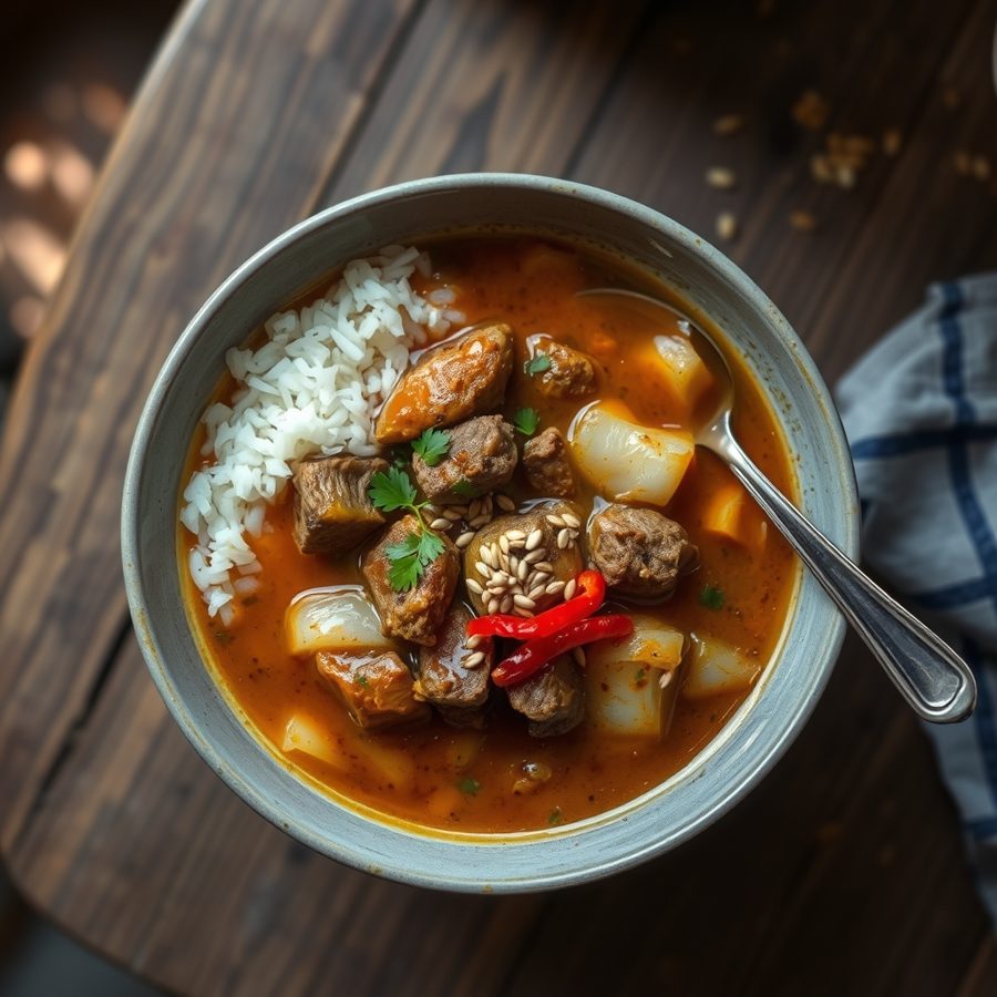 Miyan Ridi (Nigerian Sesame Soup)