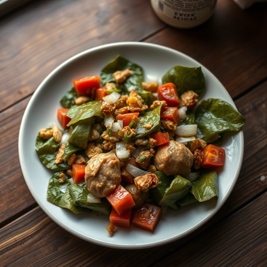 Muboora (Zimbabwean Pumpkin Leaves Stew)