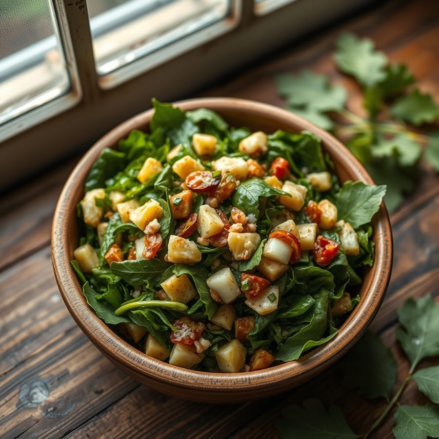 Nigerian Moringa Salad (Kwadon Zogale)