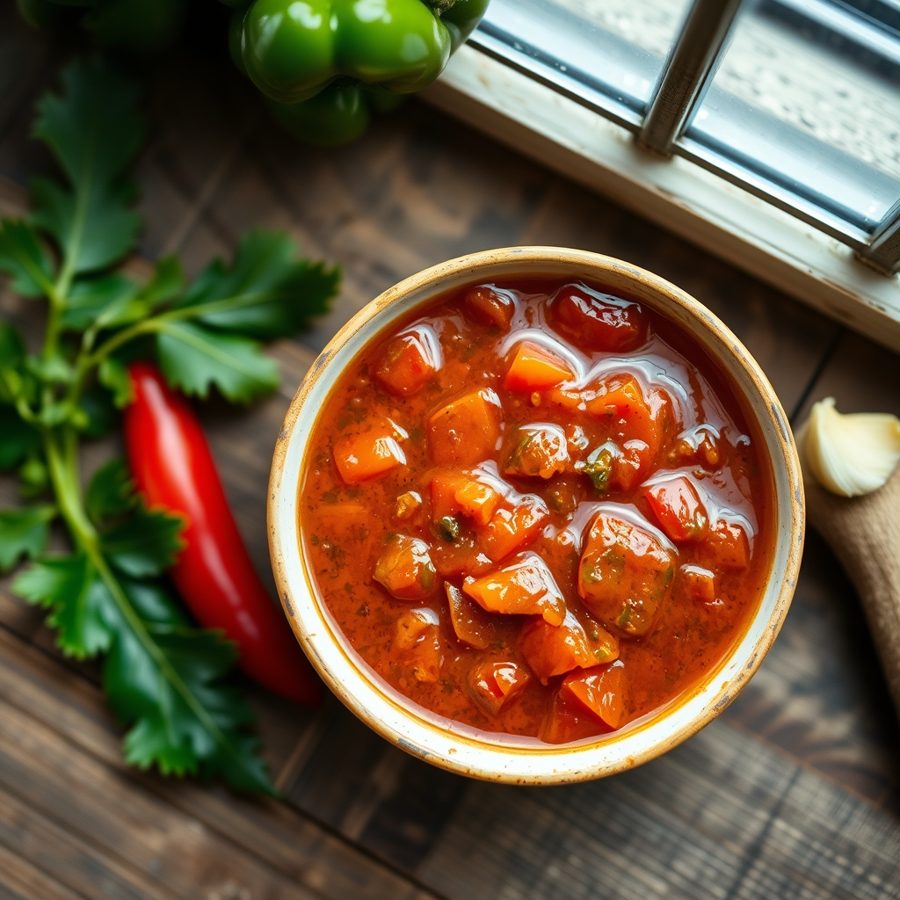Nigerian Pepper Sauce (Obe Ata)
