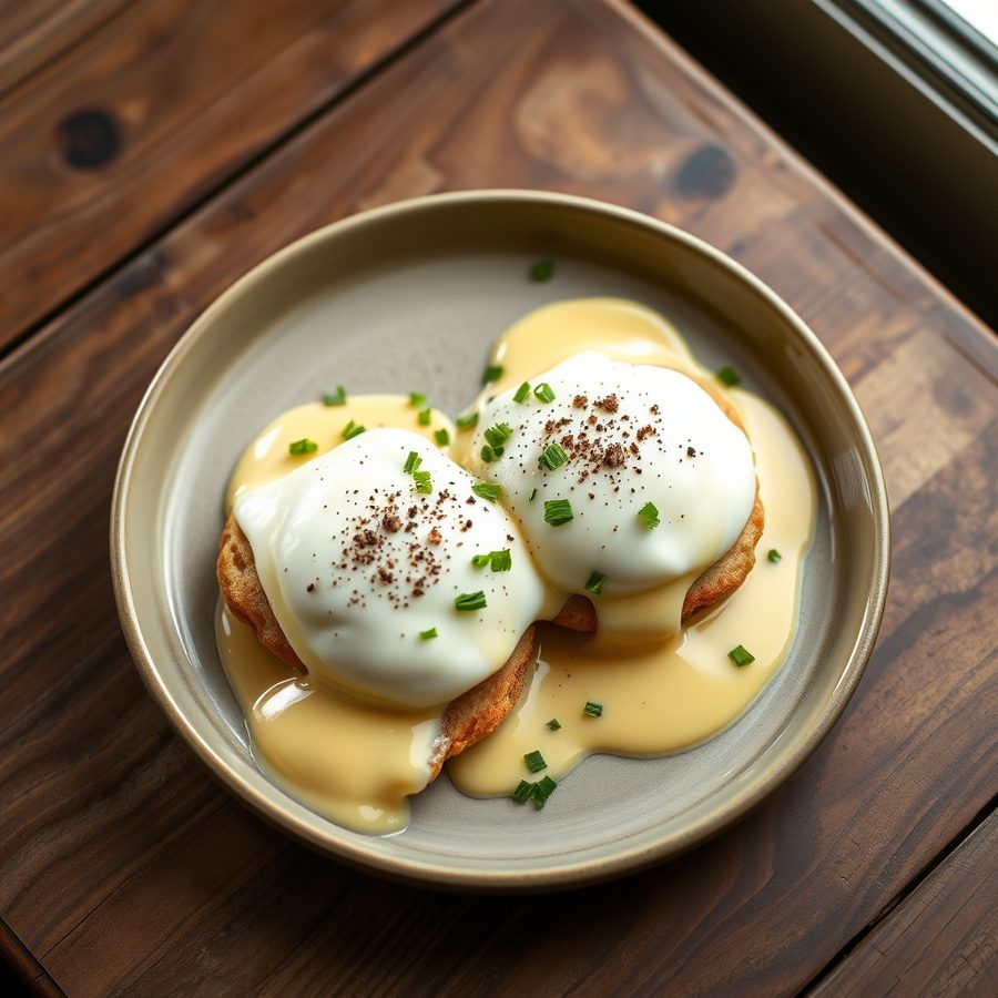 Not Quite Eggs Benedict