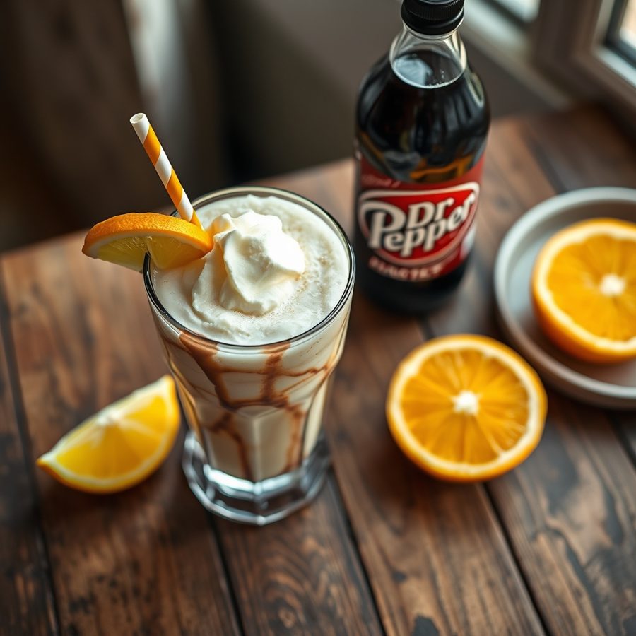 Orange Sherbet Smoothie