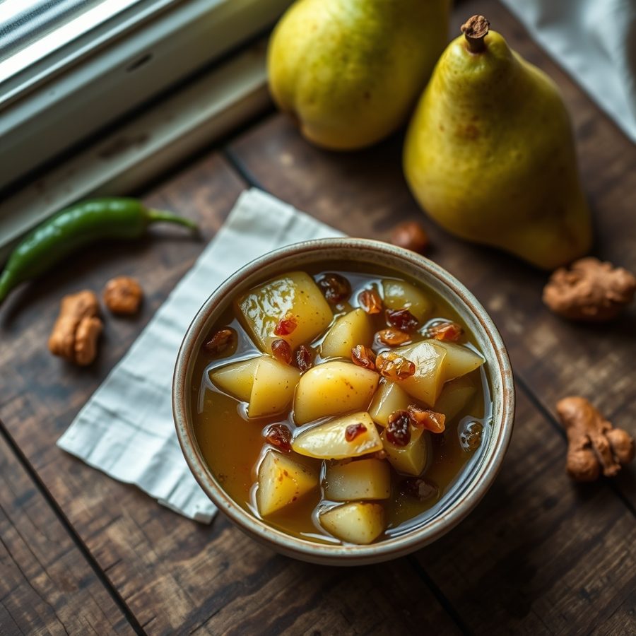 Pear Chutney