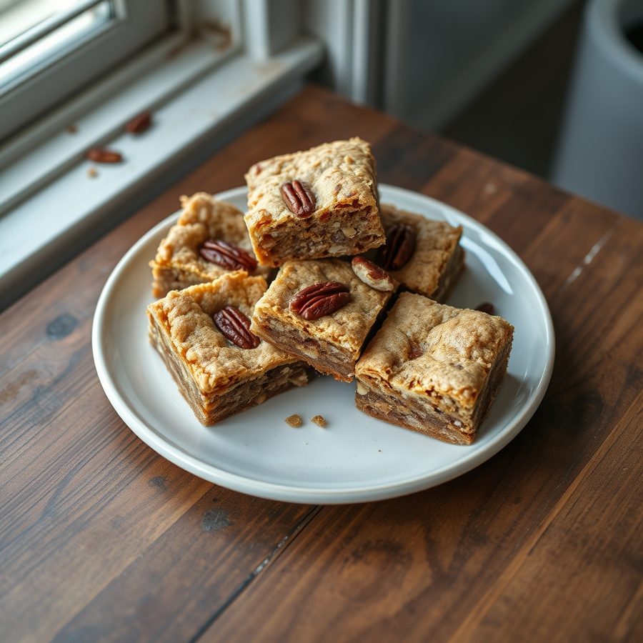 Pecan Blondies