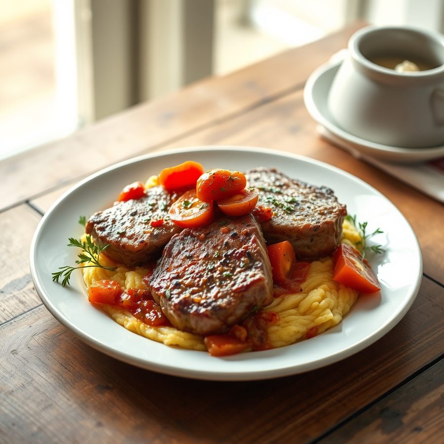 Pork Chops Cacciatore