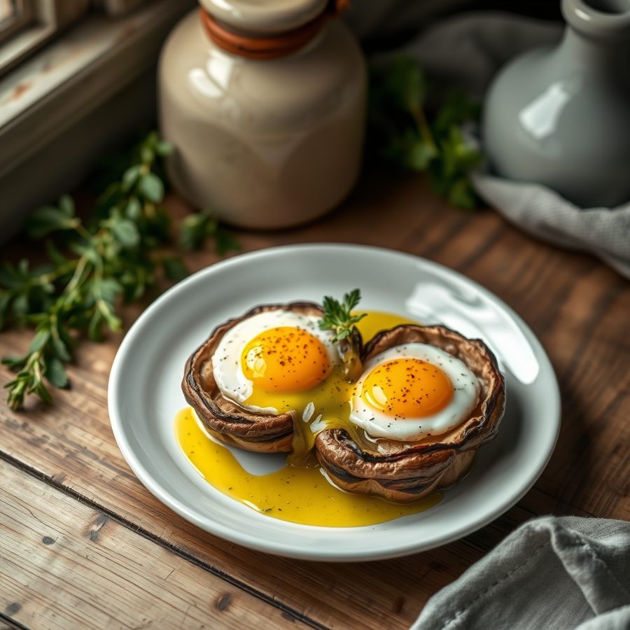 Portobello Eggs