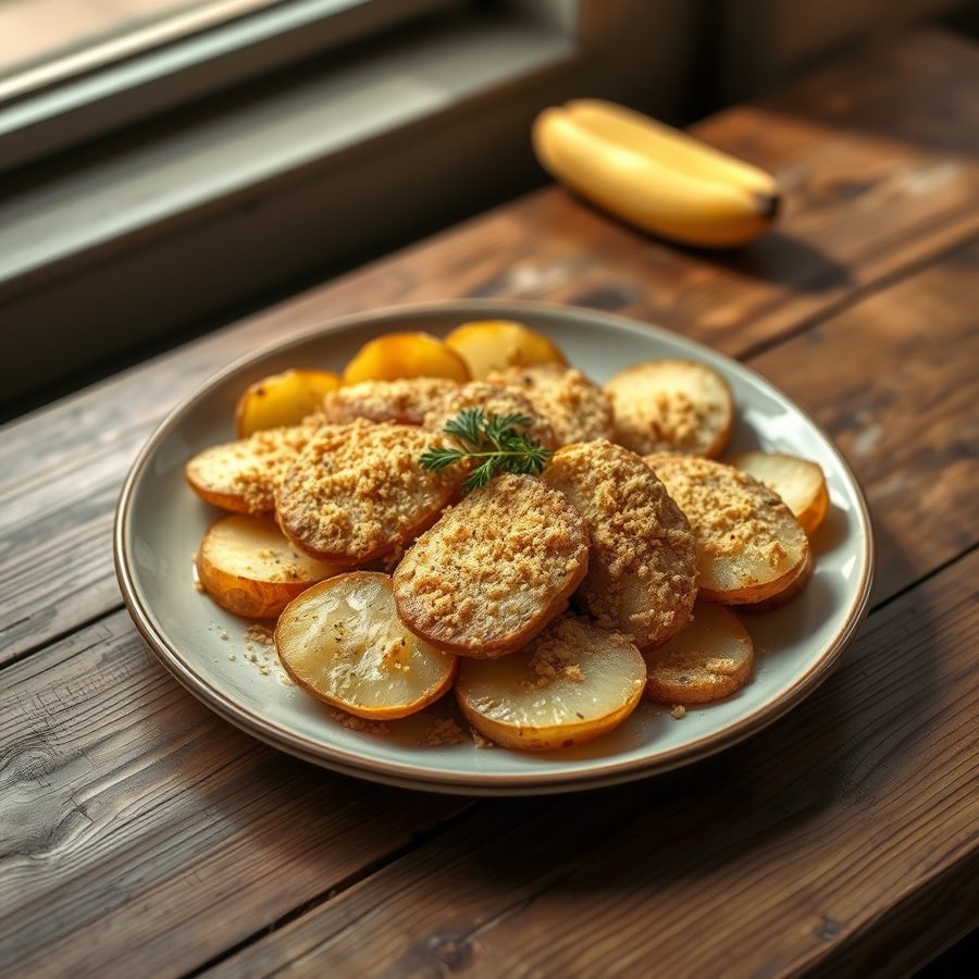 Potatoes Excaloped