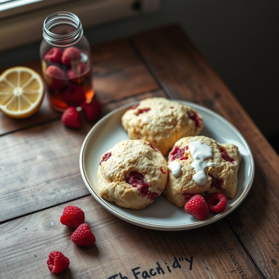 Raspberry Scones