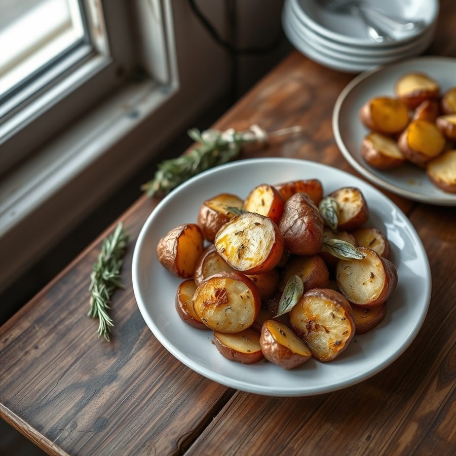 Roasted Redskin Potatoes