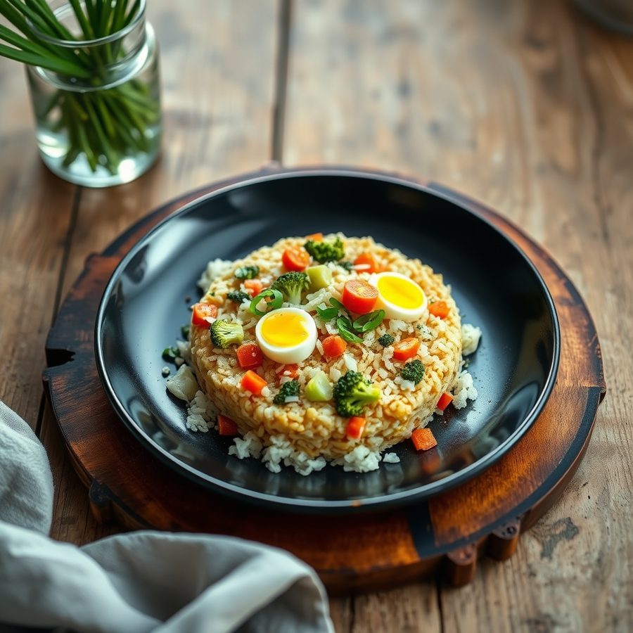 Savoury Rice Cake