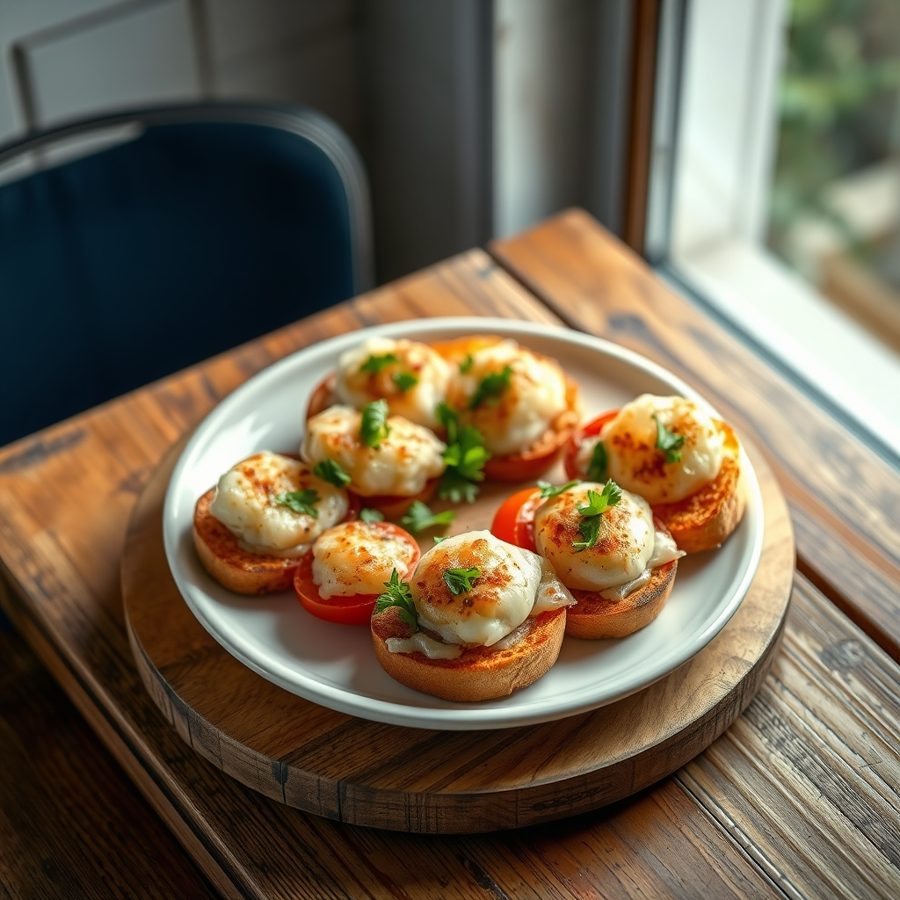 Seafood Bruschetta