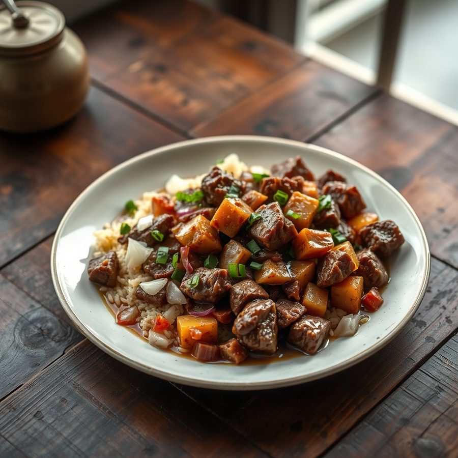 Sega Wat (Spicy Ethiopian Beef Stew)