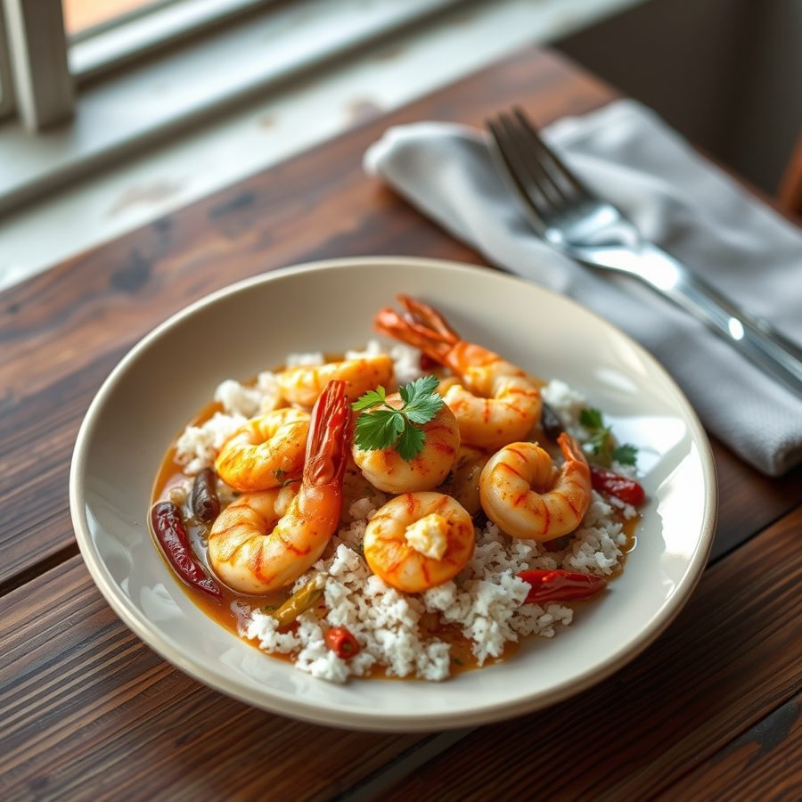 Shrimp Hooman (Goan Shrimp Curry)