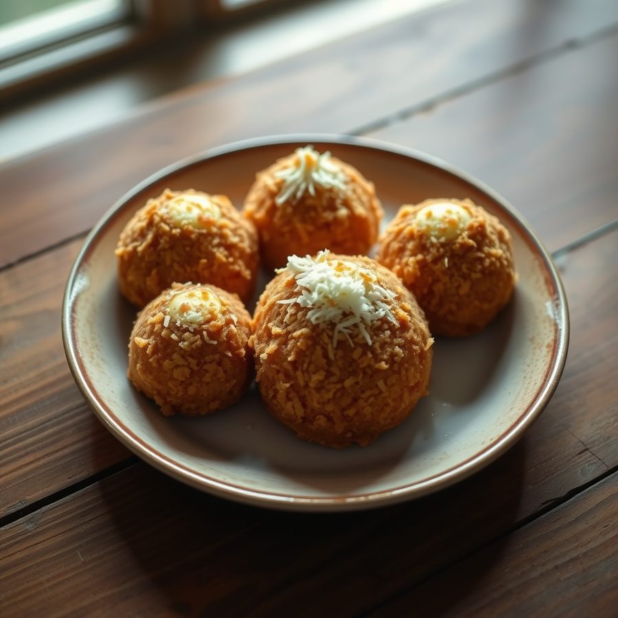 Shuku Shuku (Coconut Milk Balls)