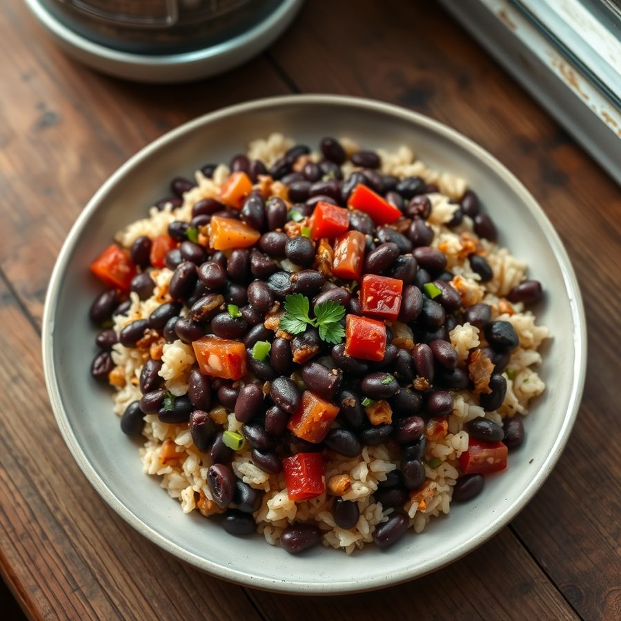 Southwestern Black Beans and Rice