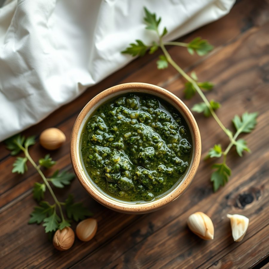 Stinging Nettle Pesto