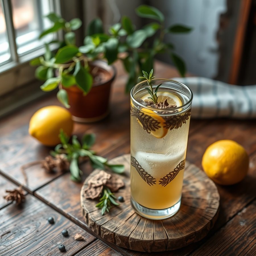 Tisane ma Louisa (Algerian Lemon Herb Tea)