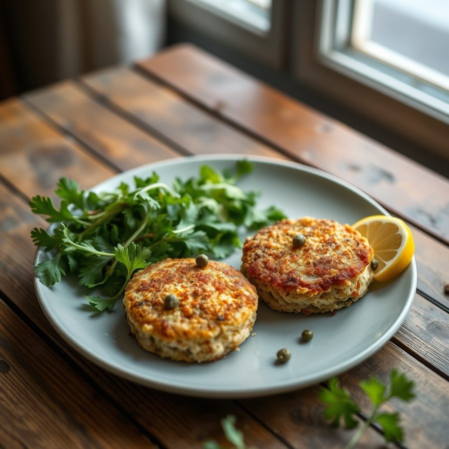 Tuna Melt Fishcakes