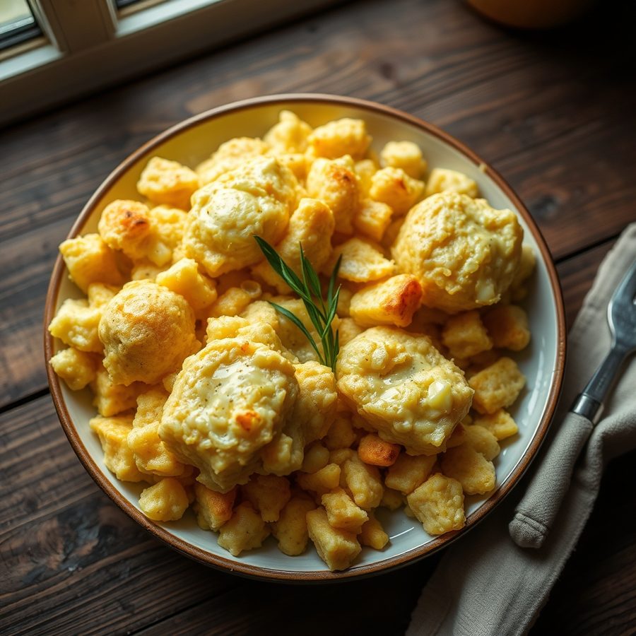Ukrainian Cornmeal Stuffing (Nachynka)