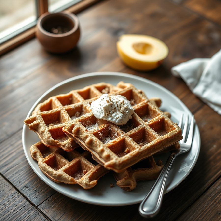 Whole Wheat Waffles