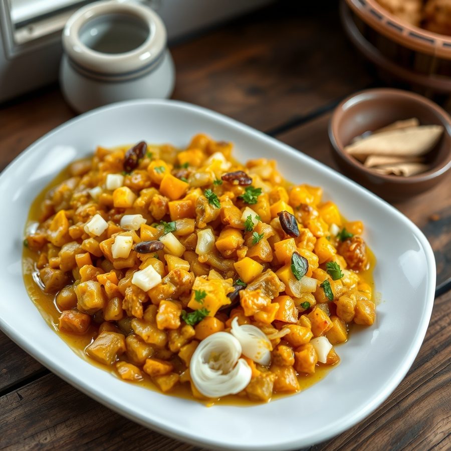 Yetakelt Alicha (Ethiopian Vegetable Stew)