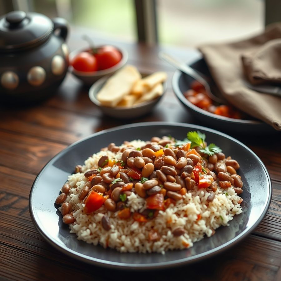 Zambian Beans and Rice
